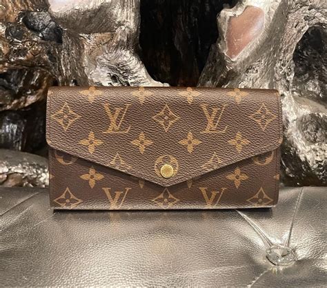 louis vuitton brown damier ebene sarah wallet|Sarah Wallet in Monogram .